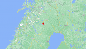 Mapa Jokkmokk - Laponia - Suecia